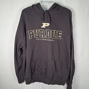 Purdue University Hoodie Men's 2XL‎ Stadium Athletics Black Pullover Sweatshirt